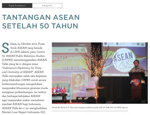 Challenge for ASEAN After 50 Years