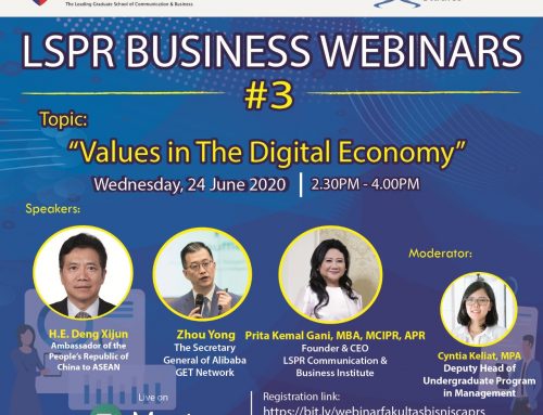 LSPR BUSINESS WEBINAR SERIES #3 “Value in The Digital Economy”