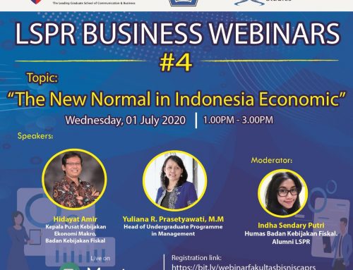 LSPR BUSINESS WEBINAR SERIES #4  “The New Normal in Indonesia Economic “